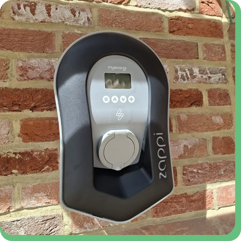 Wall mounted EV charger
